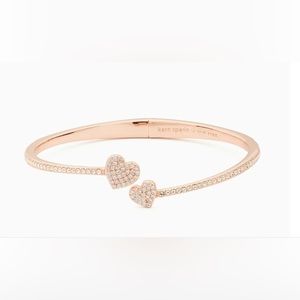 ♠️NWT Kate Spade Yours Truly Pave Open Hinge Cuff♠️